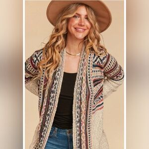 Tribal Fringe Cardigan